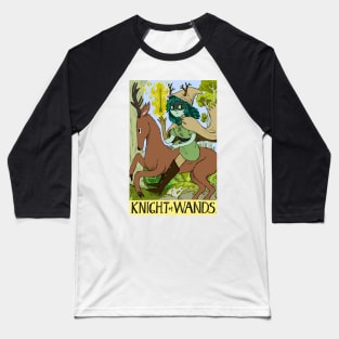 Huntress Wizard as Knight of Wands Baseball T-Shirt